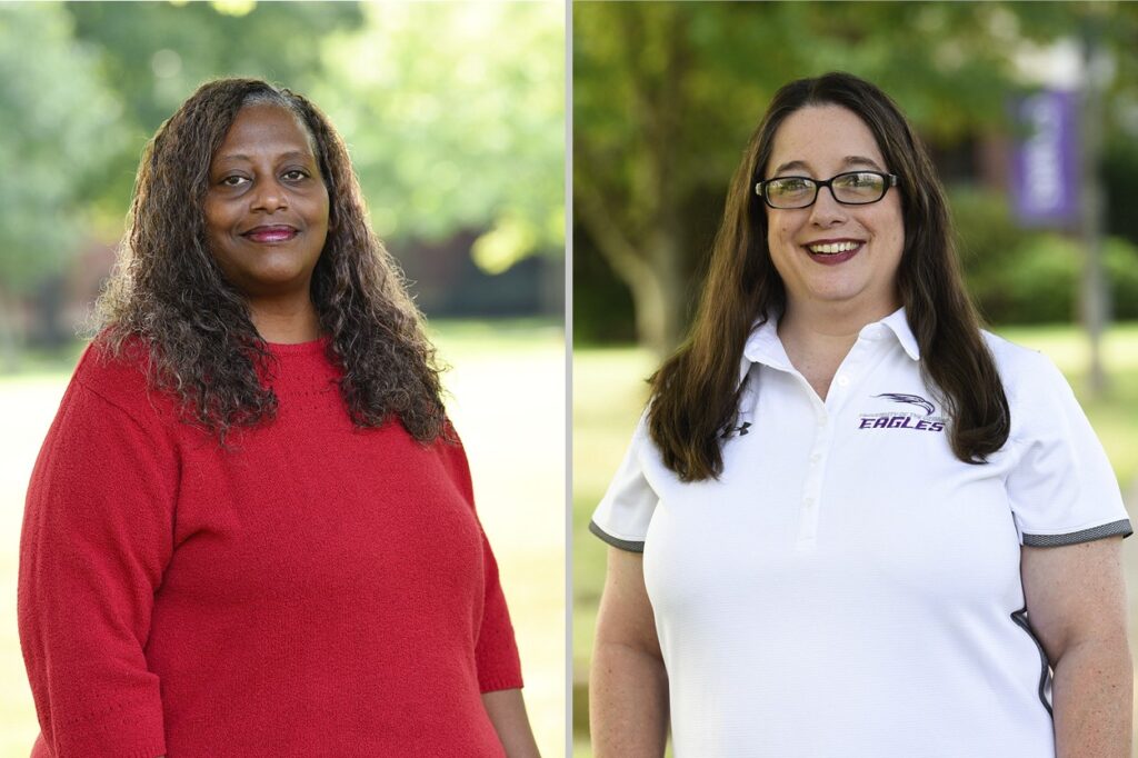 Charmaine Hutchinson and Lisa Thomas