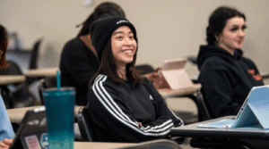 Student in a Psychology Class