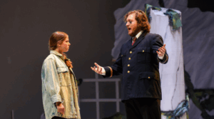 Students in Antigone production