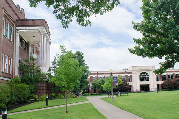 Campus in Spring