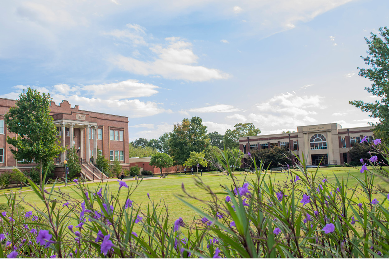 Campus flowers