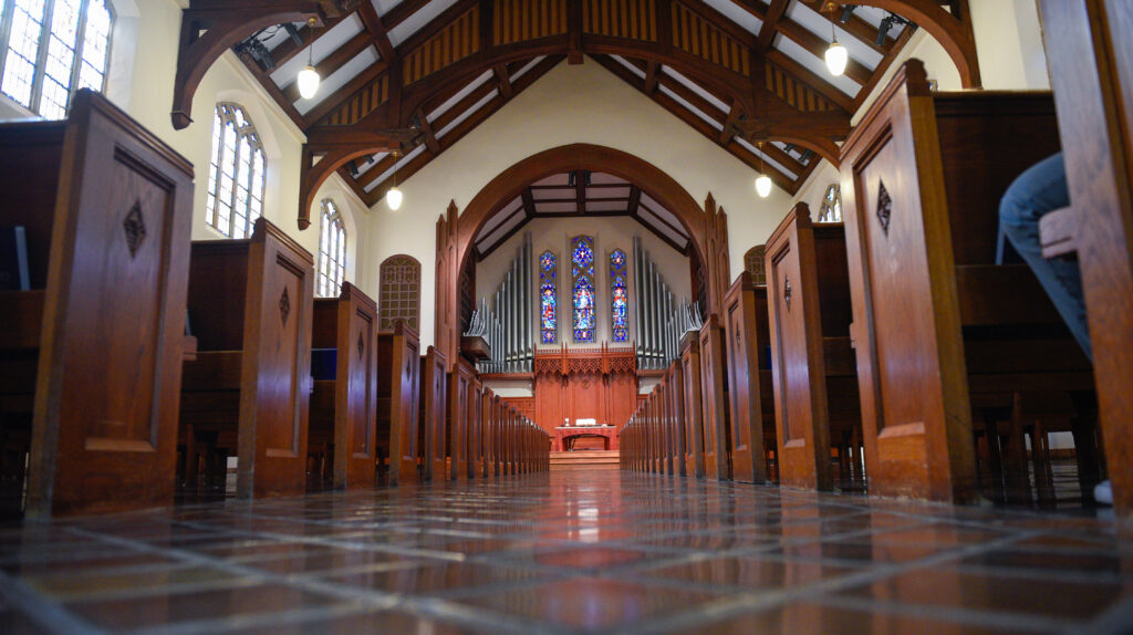 Chapel Interior Aisle