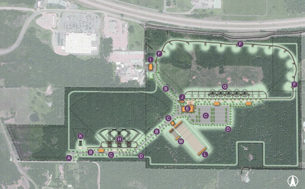 Clay Target Complex Site Plan