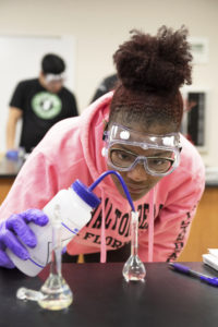 Destinee in Classroom