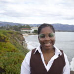 2021 Alum Divina Cox pictured on California coastline