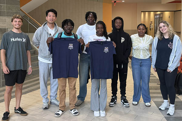 Students who competed in HogHacks