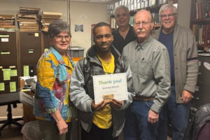 Johnson County Historical Society members