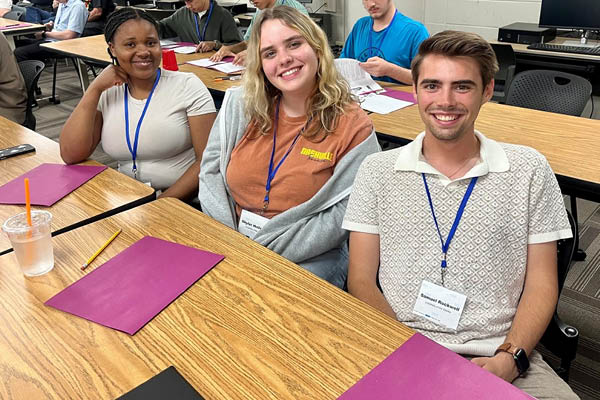 Math students at regional MAA conference