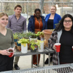 Plant Mars Challenge students