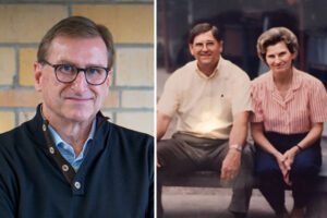 Trustee David Porter and family