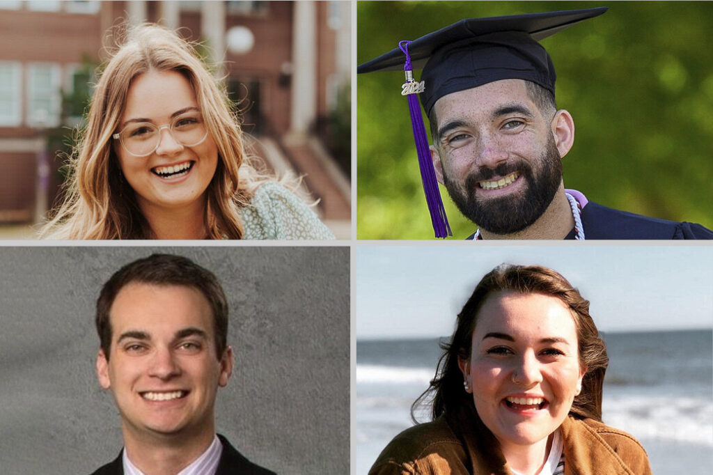 Hazel Carr Robson Scholarship recipients