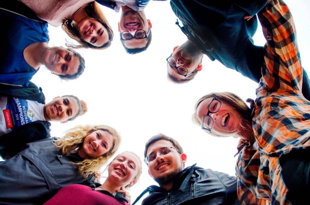 Ozarks students smiling