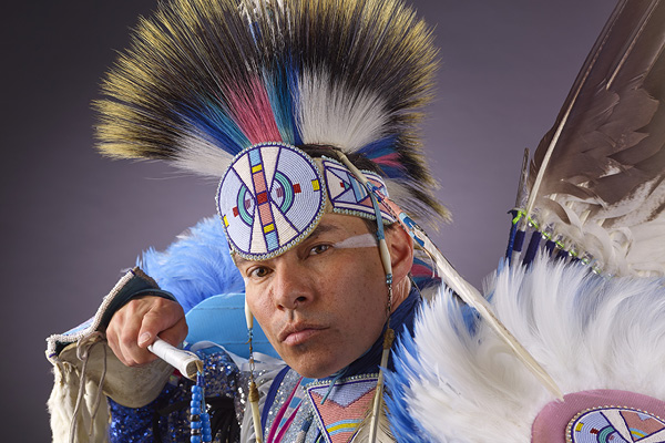 Native American rapper Supaman