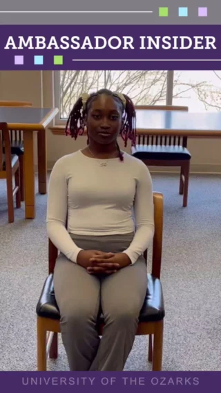 Ambassador Insider: as our academic year commences, we want to take a moment appreciation the dedication and hard work by our students, faculty, and staff. Sit down with one of Ozarks newest alumni. As a Spring 2025 graduate Rekaylah Knowles, takes a moment to reflect on the importance of being an ambassador, why the Robson Library is one of her favorite places on campus, and her time here at Ozarks.
