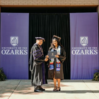 Three weeks have gone by since celebrating the Class of 2025! To our newest alumni, we hope you are enjoying your new chapter.

Individual diploma shots and all Class of 2025 celebrations are now available for download: https://uozarks.photoshelter.com/galleries/C0000ZNUMfL_210Y/Spring-2025-Commencement