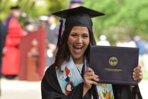 smiling graduate