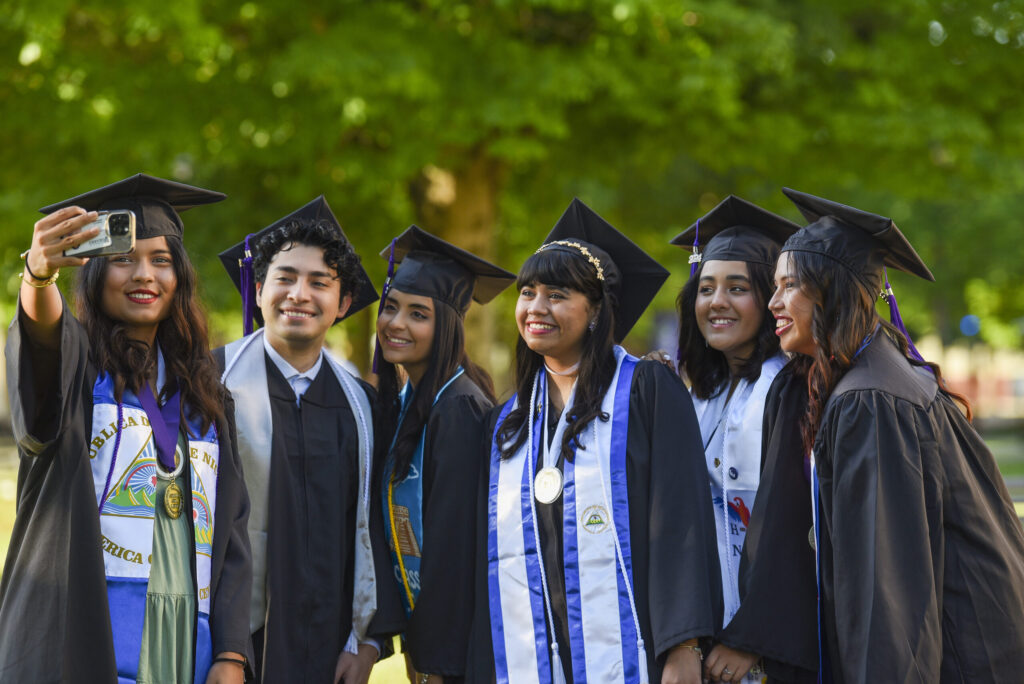 Spring Commencement graduates