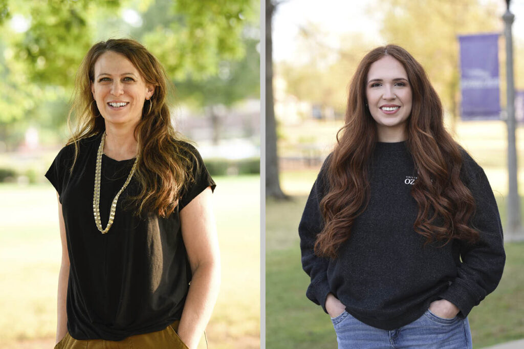 Jessica Baumgartner and Savannah Sisson