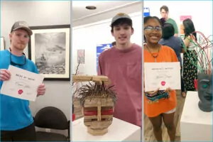 Winners from River Valley Arts Center Competition
